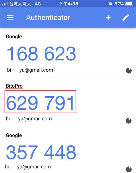 google authenticator otp